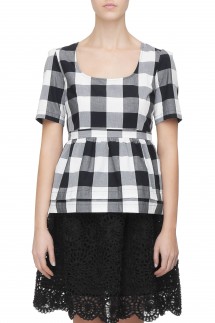 HORIZONTAL PLEAT BLOUSE