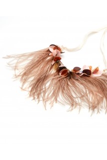 NECKLACE - WALNUT
