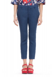 SKINNY TROUSERS - DENIM BLUE